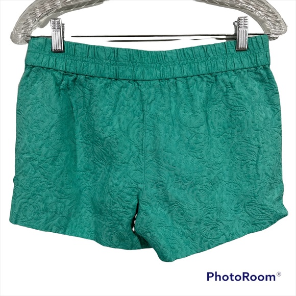 J. Crew size 4 elastic waistband sea green shorts - Picture 8 of 8